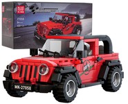 Zestaw Klocków Autko 414el. Czerwone : 27058 Mould King