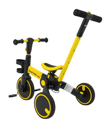 Rowerek Happy Bike 3w1 Sportrike Żółty
