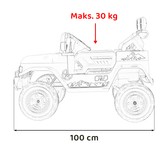 Toyota FJ Cruiser dla dzieci Moro + Pilot + Napęd 4x4 + Audio LED + EVA + Wolny Start