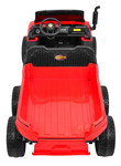 Autko Farmer Truck dla 2 dzieci Czerwony + Napęd 4x4 + Pilot + Kiper + Audio LED