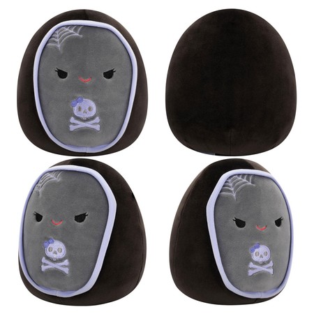 SQUISHMALLOWS Halloween Seria B, pluszak, 19 cm - Czarny