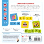 Gra edukacyjna „Litera do litery” dla dzieci 4-8 lat + Nauka układania wyrazów + Nazywanie obrazków