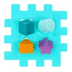 Multidomek sensoryczny dla dzieci 18m+ Mini gry 9 Puzzli + Sortery + Przeplatanka + Zegar