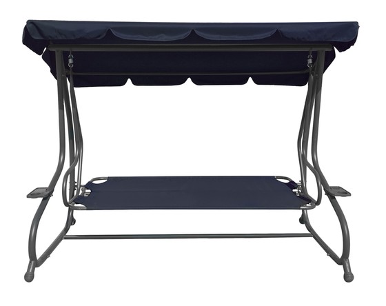 Ogromna Huśtawka Ogrodowa Siedzisko Plecionka 2x1 Liście Monstery