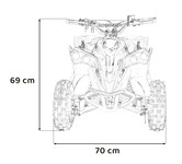 Pojazd Quad Spalinowy RENEGADE HIPERFECT 49CC Zielony