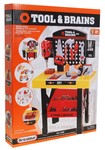 Warsztat narzędziowy 2w1 dla dzieci 3+ Budowanie modeli + Akcesoria + Narzędzia dla małego majsterkowicza