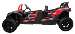 Pojazd 4-osobowy Buggy ATV RACING UTV2000 Z Baterią Li-ion Czerwony