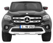 Mercedes Benz X-Class dla dzieci Czarny + Pilot + Napęd 4x4 + MP4 + Bagażnik + LED + EVA