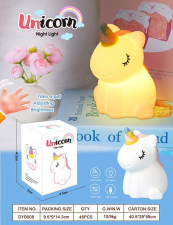 Lampka Nocna Jednorożec