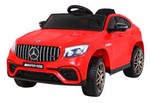Mercedes Benz GLC63S dla dzieci Czerwony + Pilot + Napęd 4x4 + MP3 LED + EVA + Wolny Start