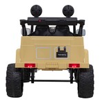 Toyota FJ Cruiser dla dzieci Beżowy + Pilot + Napęd 4x4 + Audio LED + EVA + Wolny Start