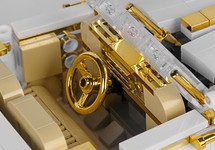 Klocki techniczne Pojazd Retro K500 952el.