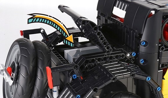 Klocki Pojazd, samochód retro 50T 3564el.