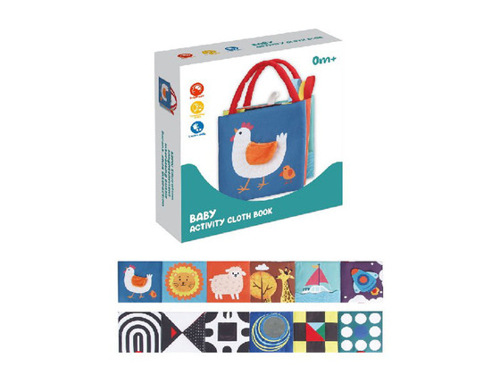 Zestaw Sensoryczna Książeczka Dla Najmłodszych