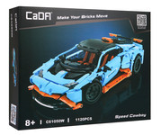 Klocki techniczne CaDA 1120 el. Wyścigówka Speed Cowboy dla dzieci 8+