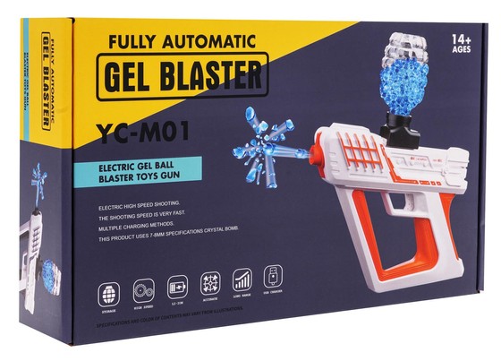 Pistolet GEL BLASTER  + Akcesoria