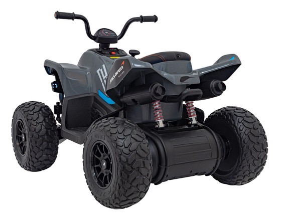 Quad McLaren Racing MCL 35 dla dzieci Szary + Pilot + Wolny Start + EVA + Audio LED