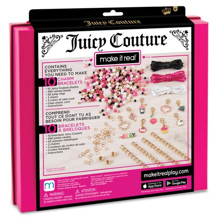 MAKE IT REAL Zestaw do Tworzenia Bransoletek, zabawka kreatywna