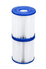Filtry wymienne typu I do pompy basenowej 1249l/h BESTWAY 2 szt.