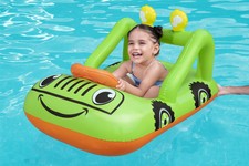 Dmuchany Ponton do pływania Autko dla dzieci 3+ BESTWAY 92x61cm + Ruchoma kierownica