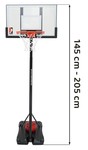 Koszykówka 205cm + Akcesoria