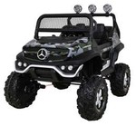 Mercedes Benz Unimog dla dzieci Lakier Moro + Napęd 4x4 + Pilot + Bagażnik + Wolny Start + MP3 LED