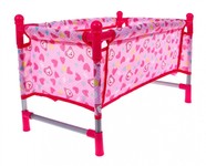 Zestaw akcesoriów do lalek dla dzieci 3+ Opieka nad niemowlakami + Wózek + Krzesełko do karmienia + Łóżeczko + 2 torby