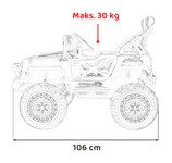 Pojazd OFF ROAD Speed Biały