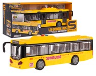 Autobus Żółty Z Funkcją Świateł i Dźwięku
