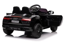 Audi R8 Policja na akumulator dla dzieci + Pilot + EVA + Wolny Start + MP3 LED