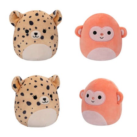 SQUISHMALLOWS Lexie i Elton, pluszak, 13 cm