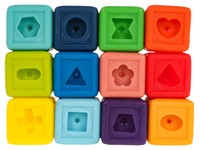 Zestaw Gumowych Klocków Działania Matematyczne