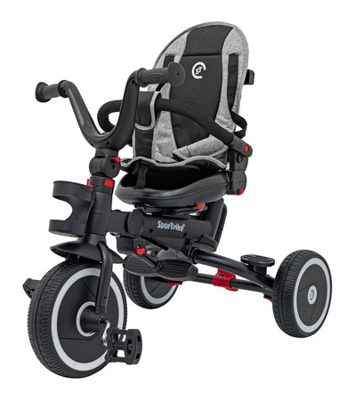 Rowerek Trzykołowy RIDER Szary SPORTRIKE