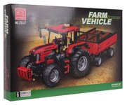 Zestaw Klocków Traktor z Przyczepą 1284el.