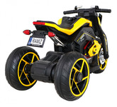 Motor Future na akumulator dla dzieci Żółty + Panel audio + Wolny Start + Koła EVA