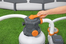 Piaskowa Pompa Filtrująca do basenów BESTWAY 8327 l/h + Złączki + Węże