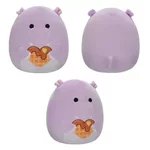 SQUISHMALLOWS I Got That, pluszak, 19 cm (Hanna - Purple Hippo Holding Waffle)