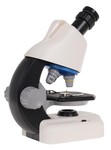 Biały Mikroskop + Próbówki i Akcesoria