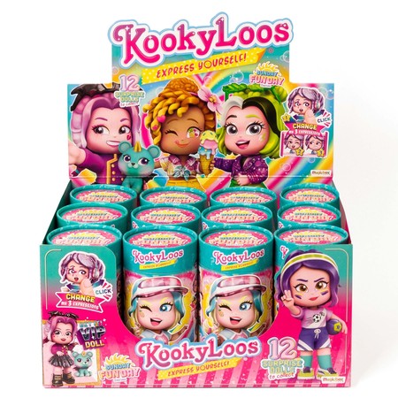 KOOKYLOOS Mini lalka w tubie Seria 2, lalka