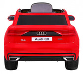 Audi Q8 Lift na akumulator dla dzieci Czerwony + Pilot + EVA + Wolny Start + MP3 USB + LED
