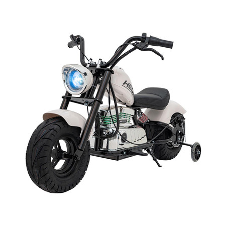 Pojazd Motorek Chopper Warrior Biały