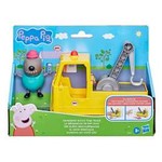 ŚWINKA PEPPA Holownik Dziadka Psa, pojazd z figurką