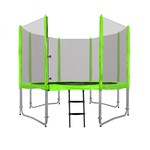 Trampolina ogrodowa SkyRamiz 305cm 10FT dla dzieci Zielony + Akcesoria