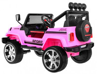 Autko terenowe Raptor Drifter Różowy + Pilot + Napęd 4x4 + Schowek + Wolny Start + MP3 LED