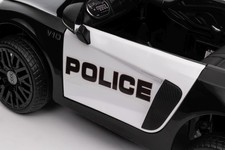 Audi R8 Policja na akumulator dla dzieci + Pilot + EVA + Wolny Start + MP3 LED