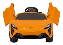 McLaren Artura na akumulator dla dzieci Pomarańczowy + Napęd 4x4 + Pilot + Wolny Start + EVA + Audio LED