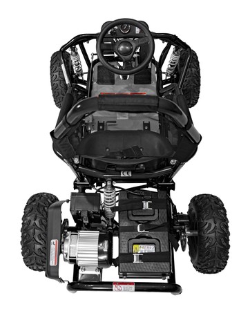 Pojazd MUD MONSTER Czarny