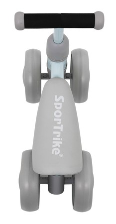 Pierwszy Rowerek biegowy PettyTrike dla dzieci Niebieski 4-kołowy Jeździk SporTrike