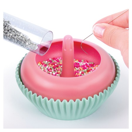 MAKE IT REAL Zestaw do tworzenia bransoletek Sweet Swirls Spinsational ze spinnerem, zabawka kreatywna