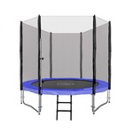 Trampolina ogrodowa SkyRamiz dla dzieci 244cm 8FT Niebieski + Akcesoria